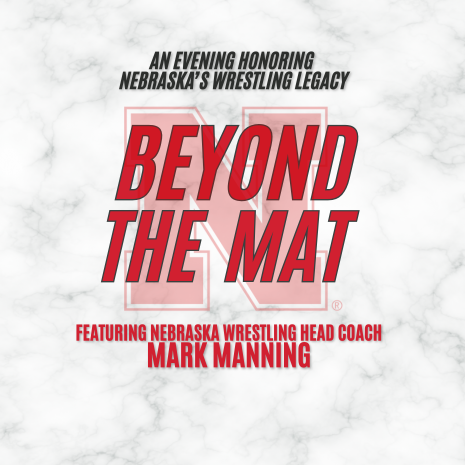 Beyond The Mat With Husker Wrestling Head Coach Mark Manning | DOORS OPEN @5:30PM - logo
